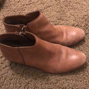 Sam Edelman Brown Leather Booties